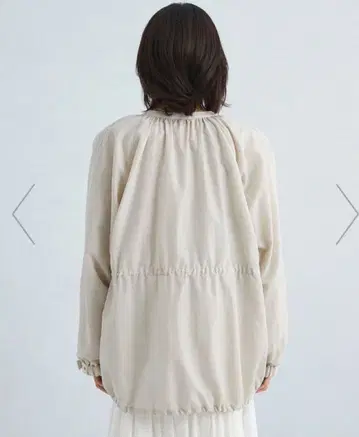 개더 노카라 블루종 -발수-