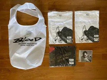 나가부치 츠요시 2024년 아레나 투어 T셔츠 2개, 타월, CD 세트