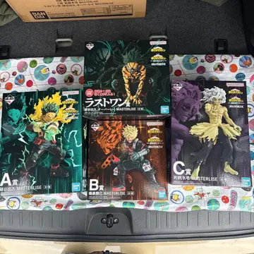 1번 복권 나의 히어로 아카데미아 라스트 원상 A상 B상 C상 세트