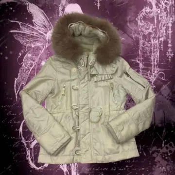 moussy 밀리터리 자켓 모즈 코트 화이트 y2k