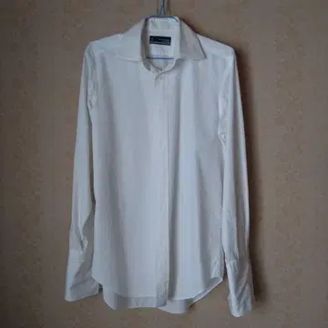 Maker's Shirt Shiruichi 화이트 긴팔 셔츠