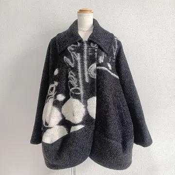 제니 가르송 울 입체 코트 자켓 삼성 드레스