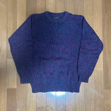 Eddie Bauer 니트 스웨터 적자색 구제 의류