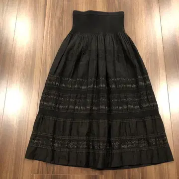 GALETTE 타치에이 리버서블 롱 스커트 일본제