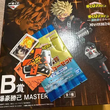 히로아카 제일복권 더 멀리 B상 바쿠고 카츠키 피규어 스티커 세트