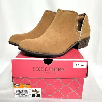 미사용품 SKECHERS 숏부츠 25cm 여성용 스케쳐스