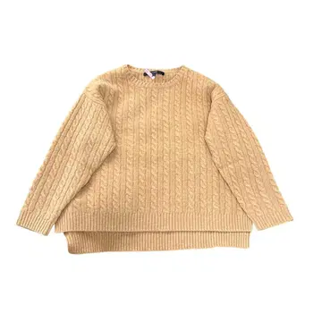 맥피 케이블 니트 캐시미어 혼방