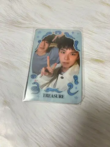 TREASURE 스페셜 미니앨범 ktown4u 트레이딩 카드