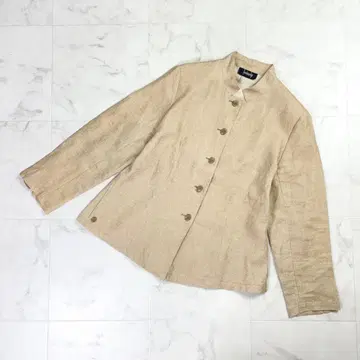 브레켄리지 스탠드 카라 셔츠 자켓 베이지 13ABR*LD51
