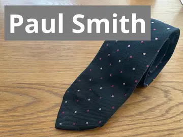 [ 새상품급 ] 폴 스미스 도트 무늬 넥타이 약 8cm