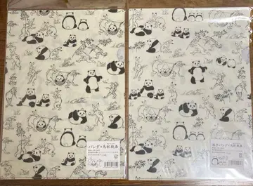 [ 새상품 ] 팬더 x 조수기과 클리어 파일