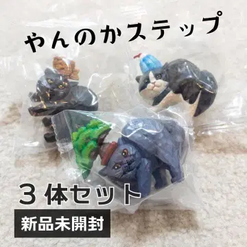 목조 작가 히토미코의 [얀노카 스텝] 3체 세트