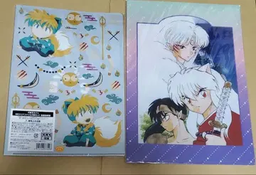 이누야샤 루미콜레 클리어 파일 이누야샤 셋쇼마루 코우가 카페