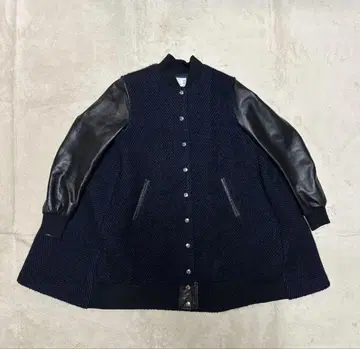 사카이 sacai 바시티 자켓 코트 A라인