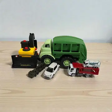 STANLEY 미니카 세트 쓰레기 수거차