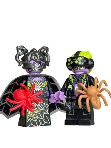 레고 LEGO 미니 피규어 몽키 키드 스파이더 퀸 신탁스 2체 세트