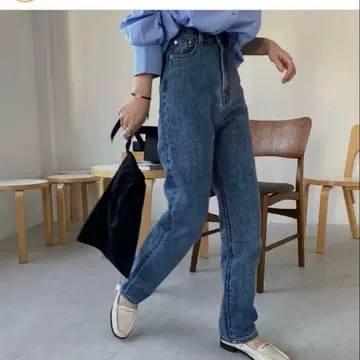 wilfully more high 테이퍼드 데님 S 사이즈