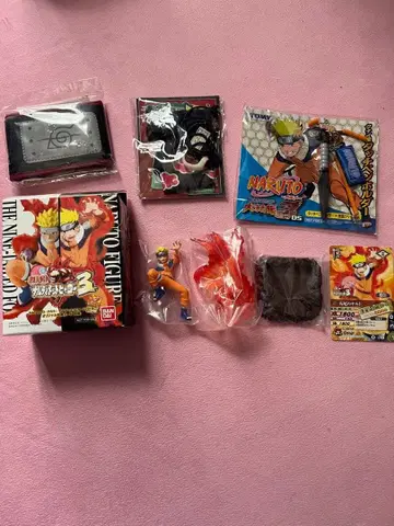 NARUTO 게임 특전 4종 미개봉