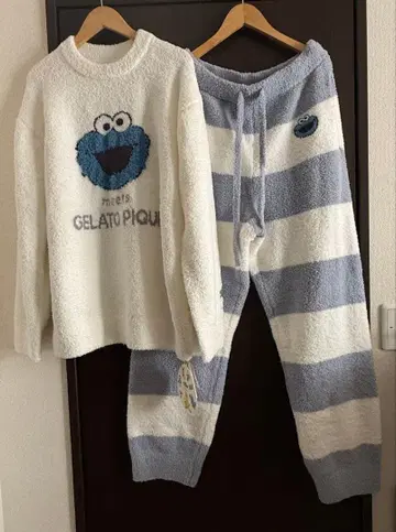 새상품 GELATO PIQUE 쿠키 몬스터 룸웨어 젤라피케 L