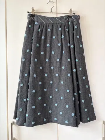 클리닝 완료 Jane Marple 도트 스커트