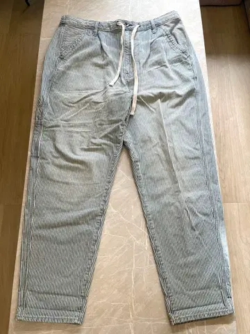 GAP 스트라이프 이지 팬츠 L 사이즈 갭 남성용 바지 데님