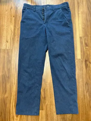 EDWIN 다크 블루 스트레이트 데님 팬츠 데니스라