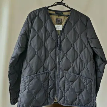 TAION 블랙 퀼팅 자켓 M 사이즈