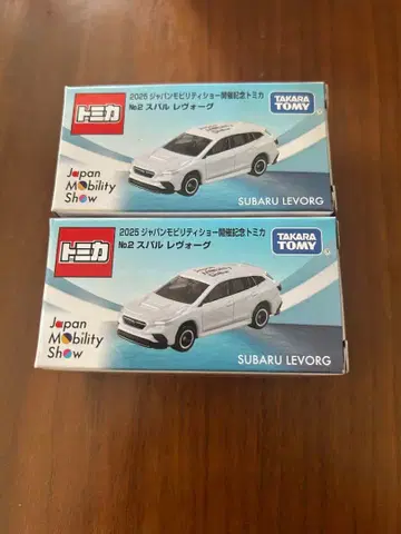[ 새상품 ] 토미카 스바루 레보그 2025 재팬 모빌리티 쇼 2대