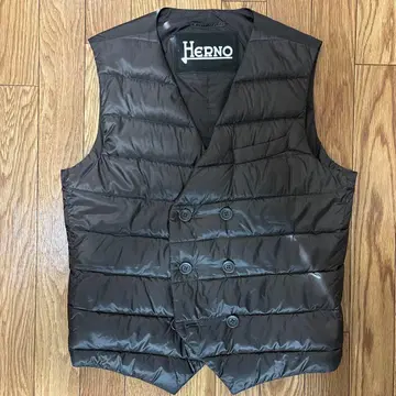 Herno 브라운 다운 베스트 46