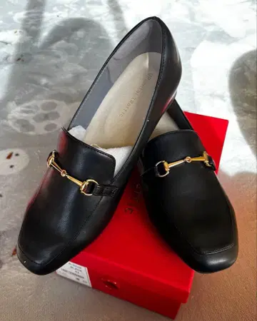 블랙 비트 로퍼 42 사이즈 26cm