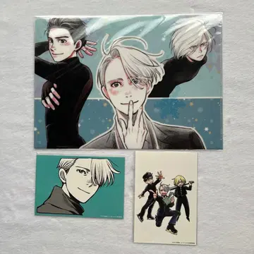 유리!!! on ICE 쿠보 미츠로 전시회 엽서 클리어 파일