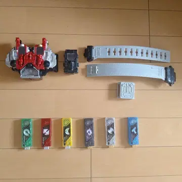 가면라이더 더블 DX 더블 드라이버 & 가이아 메모리 6개