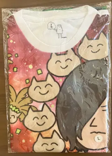 [ 새상품/미개봉 ] 야바이셔츠야상점 쿠소 디자인 T셔츠 L 사이즈