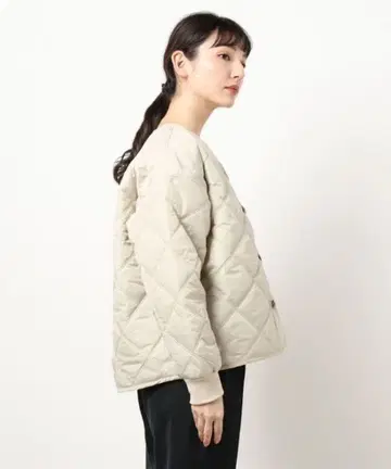 Samansa Mos2 blue 퀼트 블루종 F 사이즈