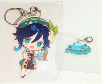 벤티 원신 스이파라 산들바람의 향연 아크릴 키링