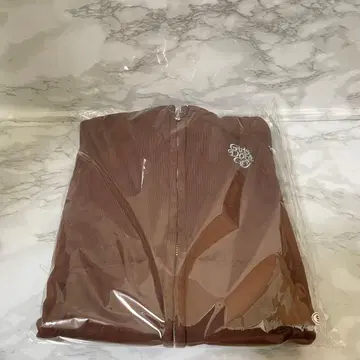 GIRLS DON'T CRY ZIP SWEAT HOODIE BROWN