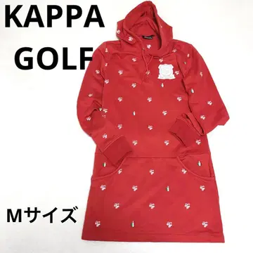 [카파 골프] Kappa 후드 부착 원피스 새상품급 맨투맨 M사이즈