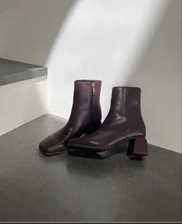 oriental traffic 와이드 스퀘어토 부츠