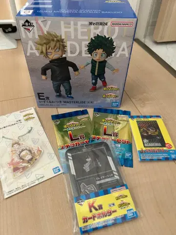 바쿠고 카츠키와 미도리야 이즈쿠 피규어 E상 사진의 하위상 전부