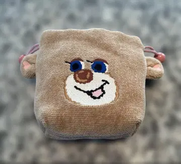 페일러 FEILER 돋보이는 테디걸 귀 달린 복조리 파우치