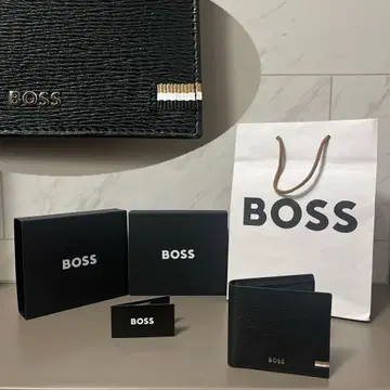 BOSS 가죽 지갑