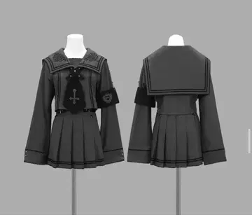 DimMoire 학원 세일러 SETUP gray 그레이