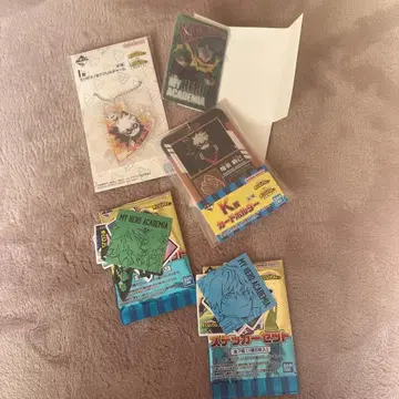 제1회 복권 나의 히어로 아카데미아 아크릴 참 아크릴 거울 스티커