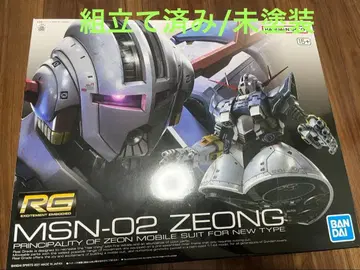 RG MSN-02 지옹 건담 프라모델 조립 완료, 미도색