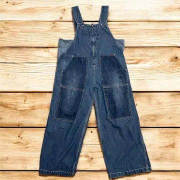 tobila 데님 오버롤 앞 지퍼 길이 조정 가능