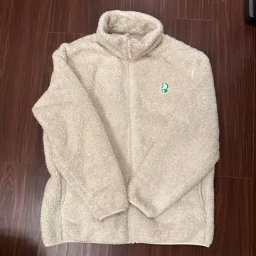 [ 레어템 ] 도라에몽 유니클로 플리스 자켓 XL 베이지