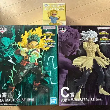 나의 히어로 아카데미아 제일복권 피규어 3점