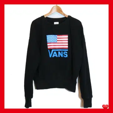 반스 트레이닝복 스포츠 맨투맨 여성용 사이즈 S VANS