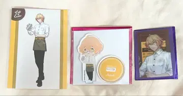우타프리 시노미야 나츠키 클리어 카드 아크릴 스탠드 특전 3종 세트