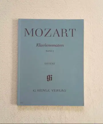모차르트 소나타집 제1권 헨레판